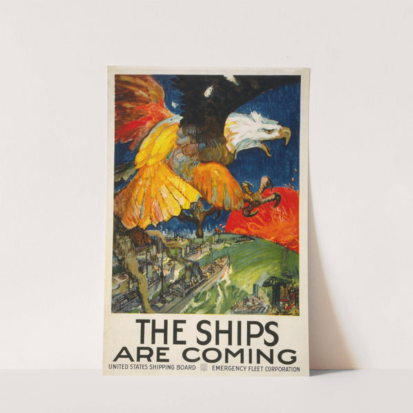 The ships are coming by James Henry Daugherty
