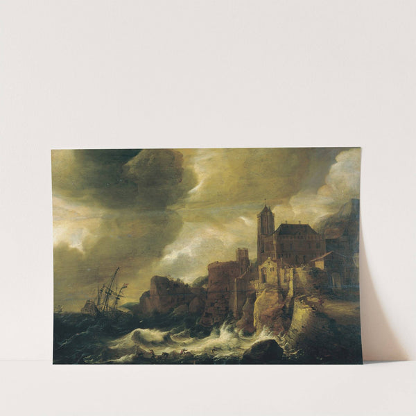 The shipwreck by Ludolf Backhuysen II