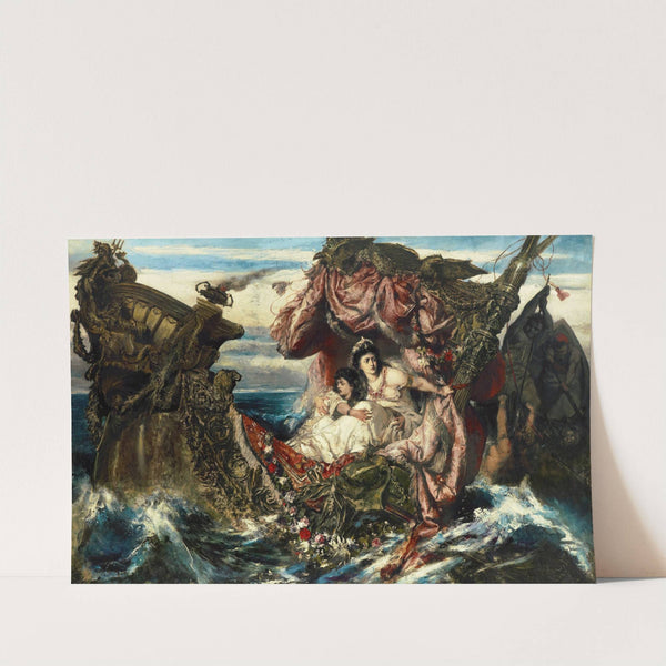 The Shipwreck of Agrippina by Gustav Wertheimer