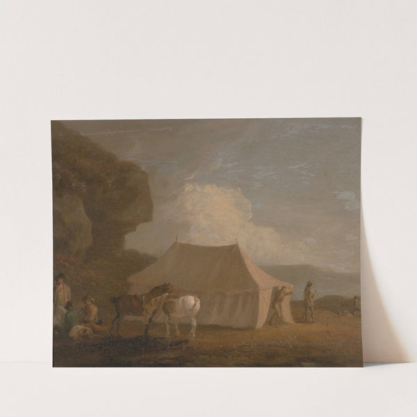 The Shooting Party by Julius Caesar Ibbetson