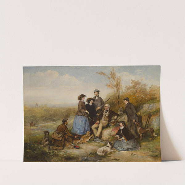 The Shooting Party by William Powell Frith