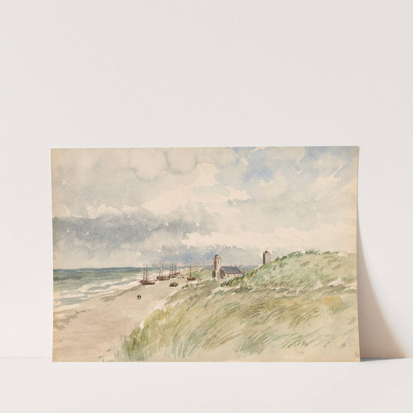 The Shore At Kativigh, Holland by Whitney Warren Jr.