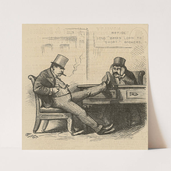 The ‘short’ boys (1873) by Thomas Nast