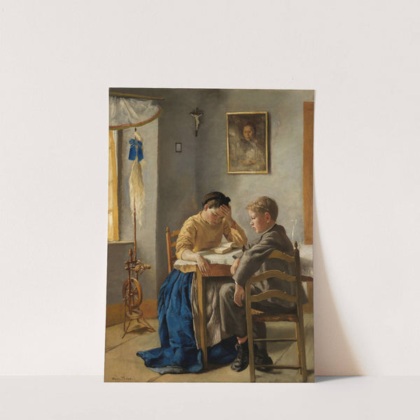 The siblings (1873) by Hans Thoma