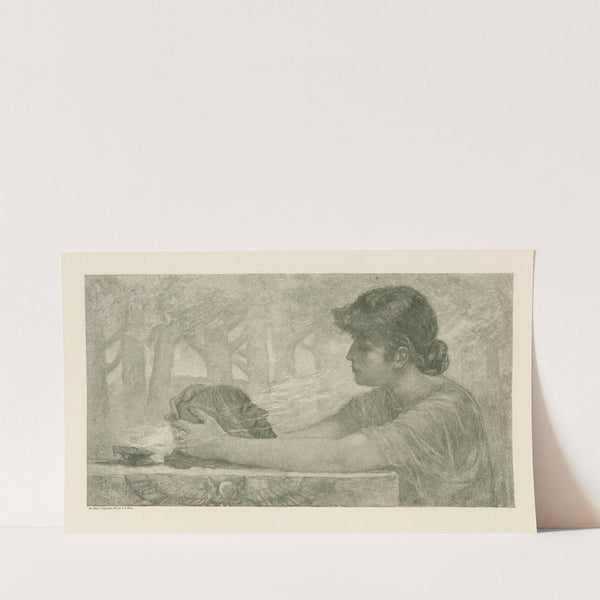 The sibyl (1887) by Frederick Stuart Church