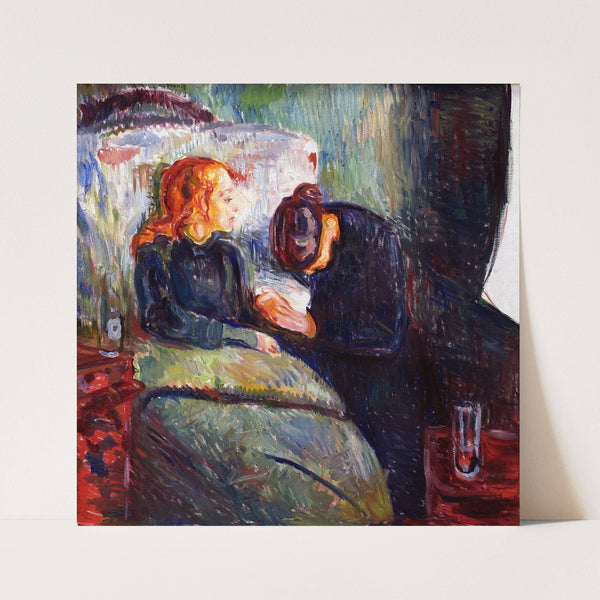 The Sick Child (1907) by Edvard Munch