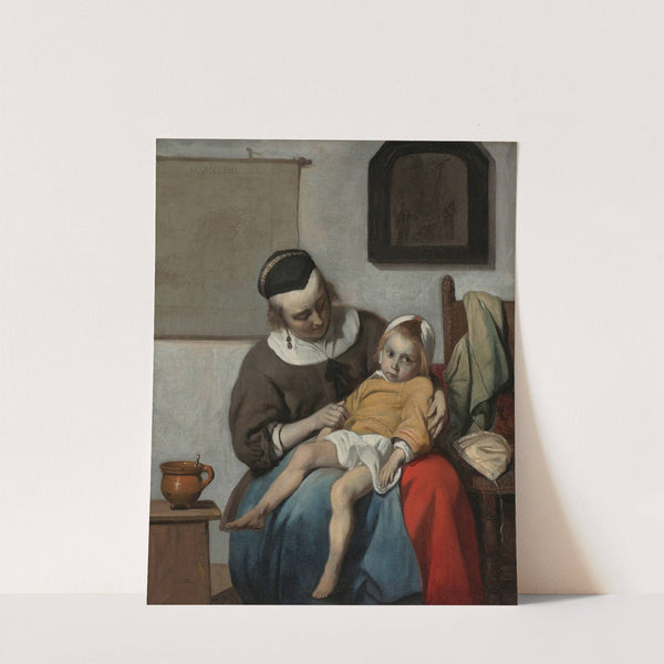 The Sick Child by Gabriel Metsu