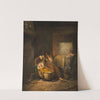 The sick child by Joseph Beaume
