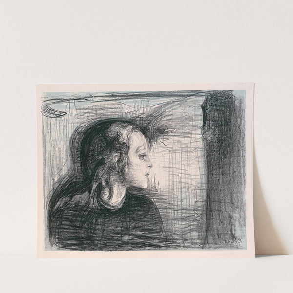 The Sick Child I (1896) by Edvard Munch