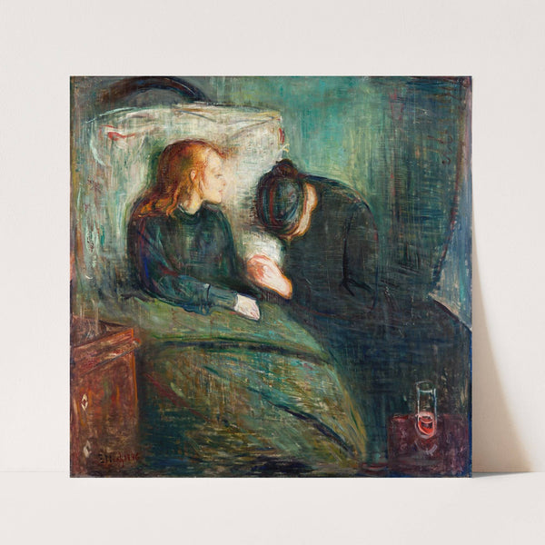 The Sick Girl (1896) by Edvard Munch
