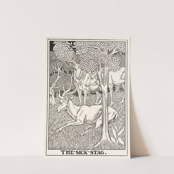 The Sick Stag by Percy J. Billinghurst