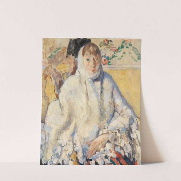 The Sick Woman with the White Shawl by Rik Wouters