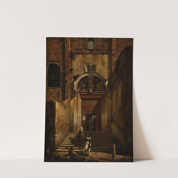 The Side Steps From The Capitol To The Church Of S. Maria In Aracoeli, Rome by Francesco Diofebi
