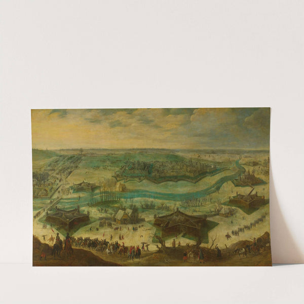 The Siege of Jülich (c. 1635) by Sebastian Vrancx