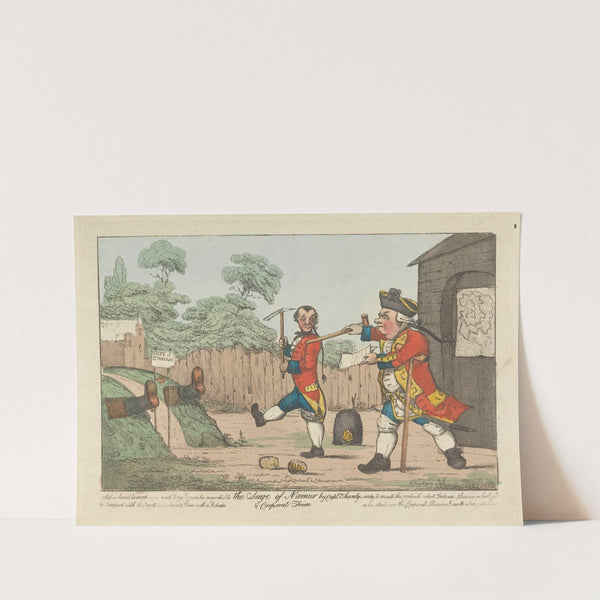 The Siege of Namur by Henry William Bunbury