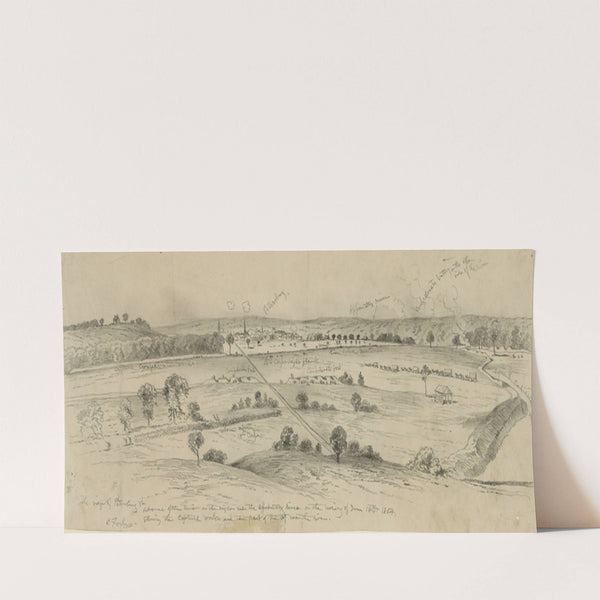 The siege of Petersburg (1864) by Edwin Forbes