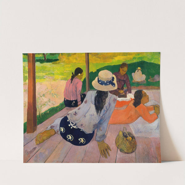 The Siesta by Paul Gauguin