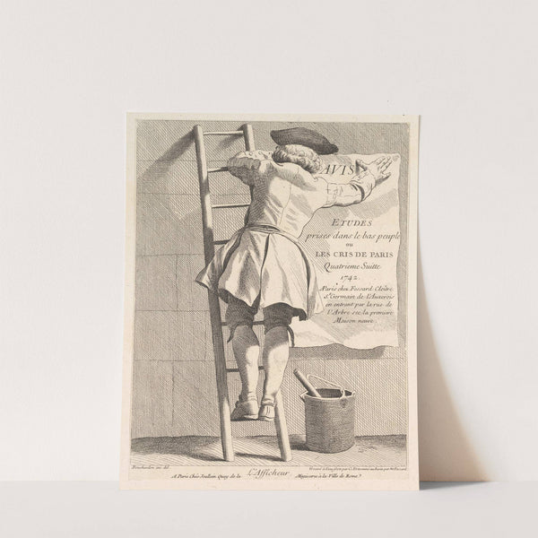 The Sign Poster (1737-1746) by Edmé Bouchardon