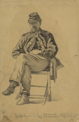 The signal officer off duty