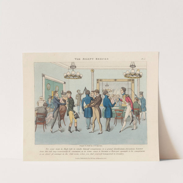 The Silent Rebuke (1824) by Daniel Thomas Egerton