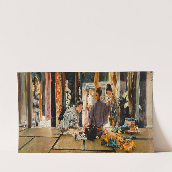 The Silk Merchant, Japan (1892) by Robert Frederick Blum