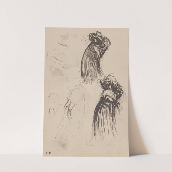 The Singer (ca. 1895) by Édouard Vuillard