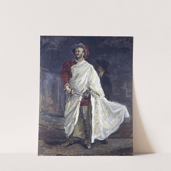 The Singer Francisco D'Andrade as Don Giovanni in Mozart's Opera (The Red d'Andrade) by Max Slevogt