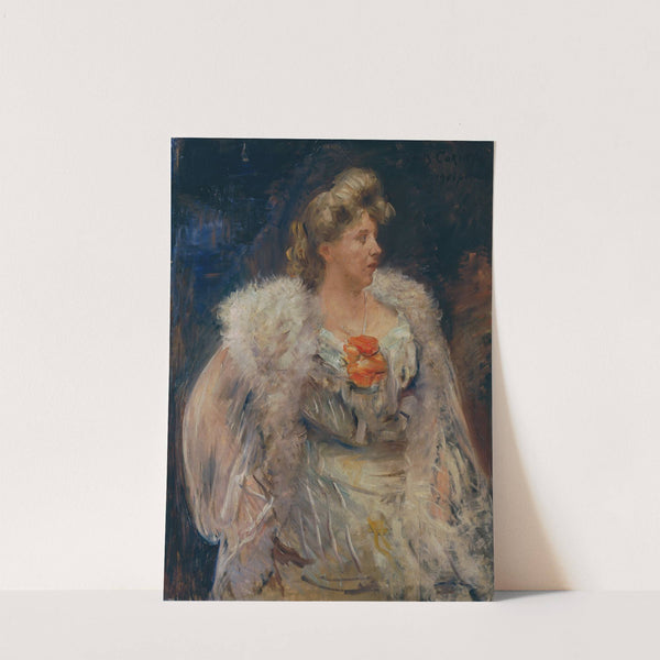 The singer Frieda Halbe (1905) by Lovis Corinth