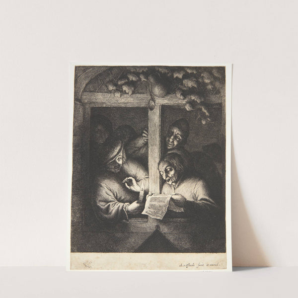 The singers (1667) by Adriaen van Ostade