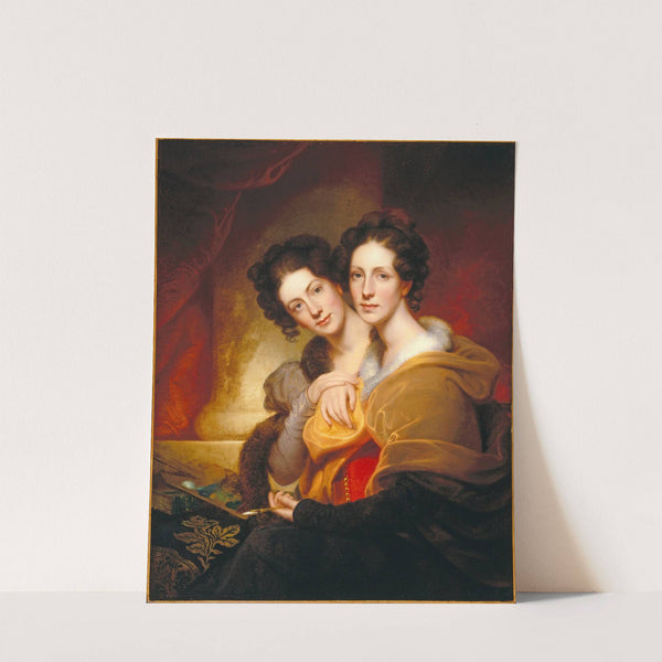 The Sisters (Eleanor And Rosalba Peale) by Rembrandt Peale