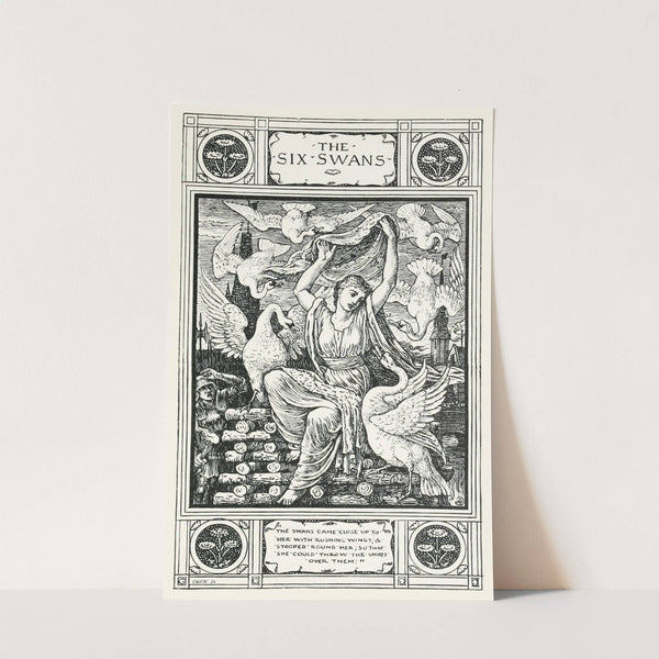 The Six Swans by Walter Crane