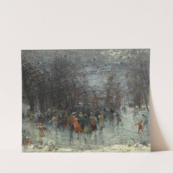 The Skaters by Oldřich Blažíček