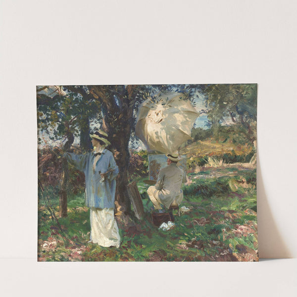 The Sketchers by John Singer Sargent