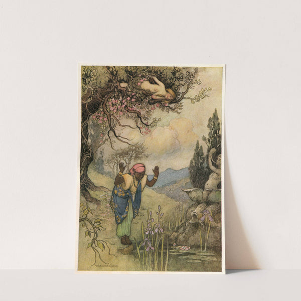 The Slave at the Well by Warwick Goble