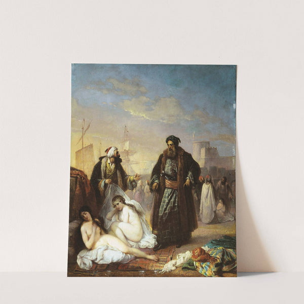 The slave merchant in Turkey (1853) by Jacques-Joseph Eeckhout