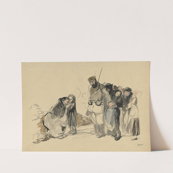 The Slavery in the North (fourth quarter 1800s or first third 1900s) by Jean-Louis Forain