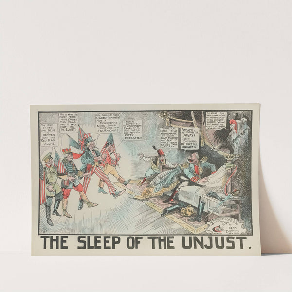 The World’s ‘Theatre of War’ (1915) by Carey Cartoon Service