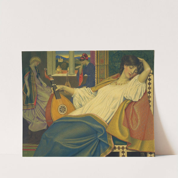 The Sleeping Beauty by Joseph Edward Southall