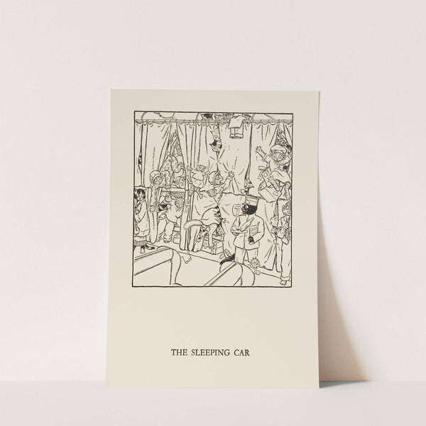 The sleeping car by William Ely Hill