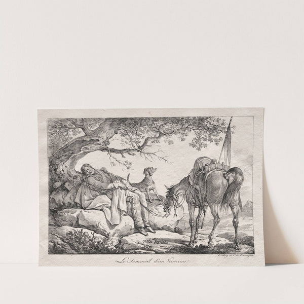 The Sleeping Soldier (c. 1820) by Carle Vernet