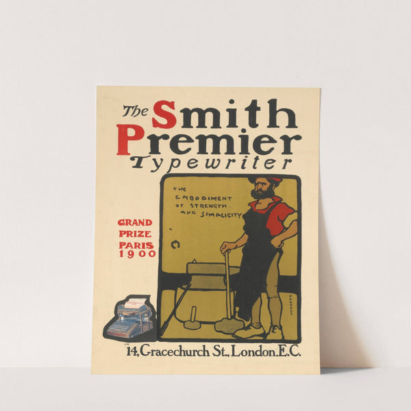 The Smith Premier Typewriter (1900 - 1901) by A. E. Forrest