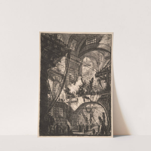 The Smoking Fire by Giovanni Battista Piranesi