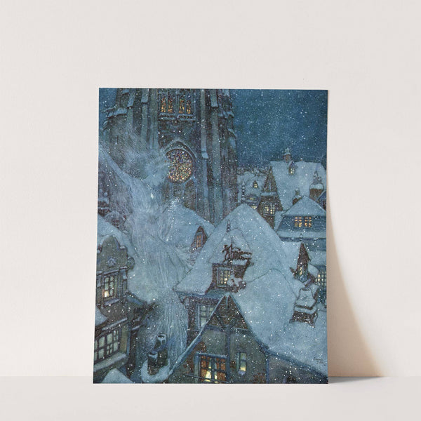 The Snow Queen Pl 2 (1911) by Edmund Dulac