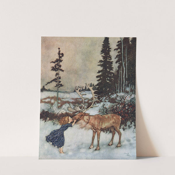 The Snow Queen Pl 6 (1911) by Edmund Dulac