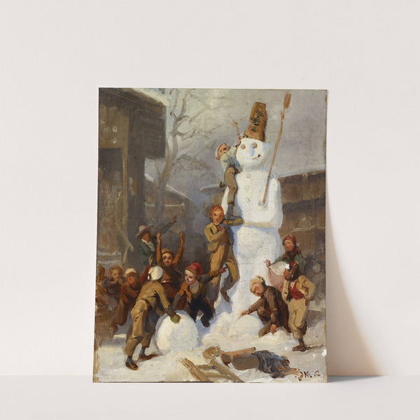 The Snowman by Karl Girardet