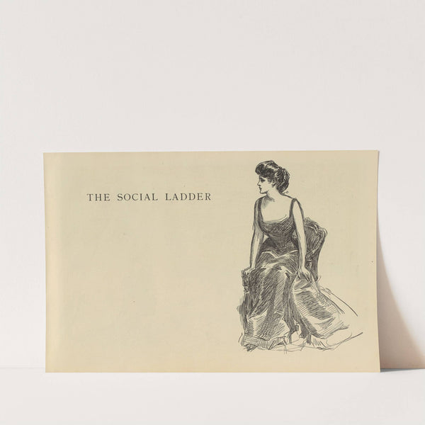 The social ladder (1900-1905) by Charles Dana Gibson