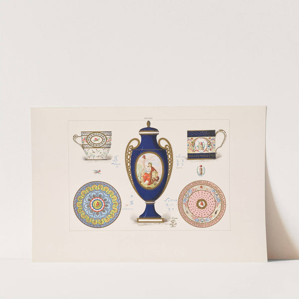 The soft porcelain of Sèvres Pl.02 (1892) by Edouard Garnier