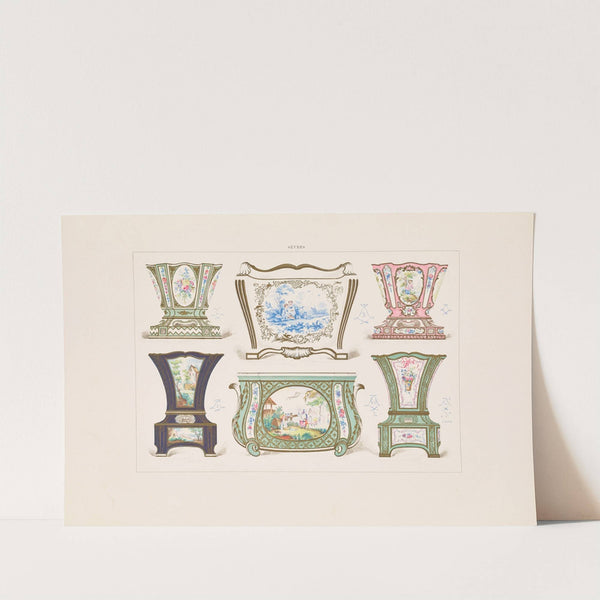 The soft porcelain of Sèvres Pl.05 (1892) by Edouard Garnier