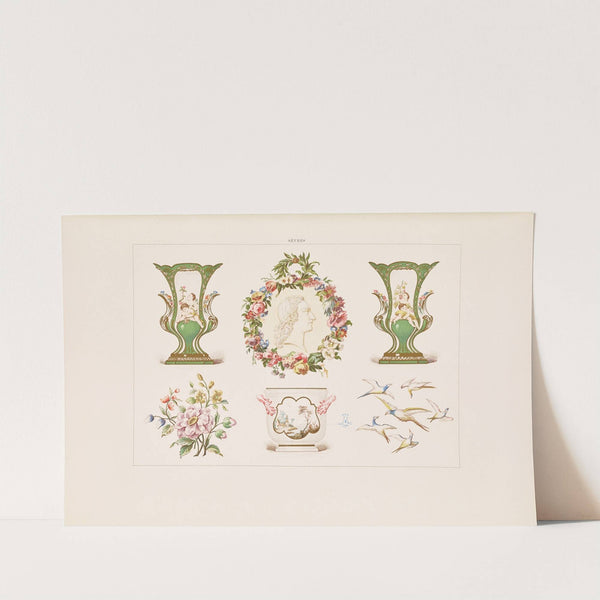 The soft porcelain of Sèvres Pl.07 (1892) by Edouard Garnier