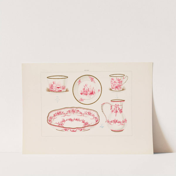 The soft porcelain of Sèvres Pl.09 (1892) by Edouard Garnier